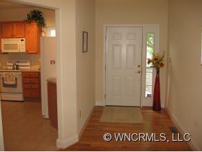 Hardwoods in foyer