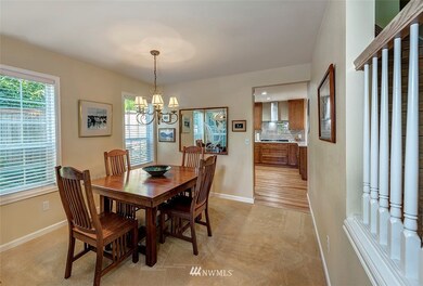 Formal dining room off kitchen
