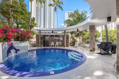Pool and sauna area