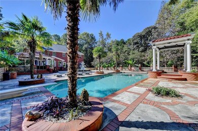 Outdoor pool featuring a patio area