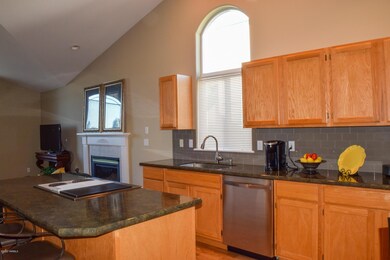 Kitchen into Living Room