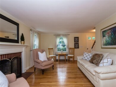 Fireplace in Living room