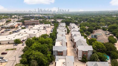 Bird's eye view of skyline