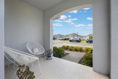 Front Porch Covered Space for Outside Seating