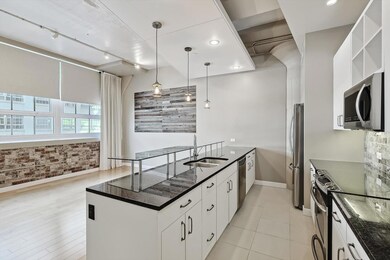 Kitchen Overlooking Living
