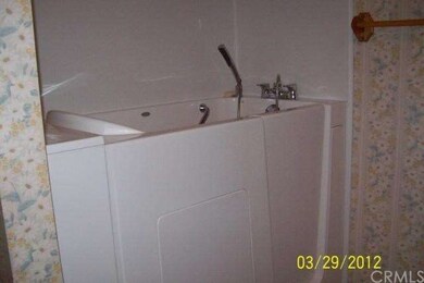 Walk-in spa tub in main bathroom