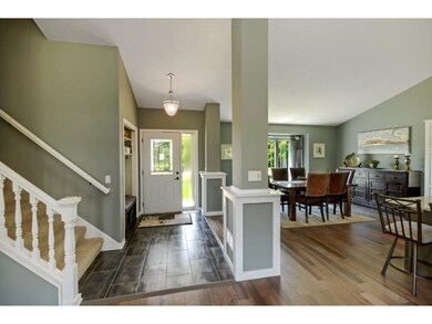 Open entry with lots of natural light. New tile fl