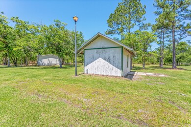 Shed & bk yard