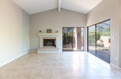 Bright living room and views