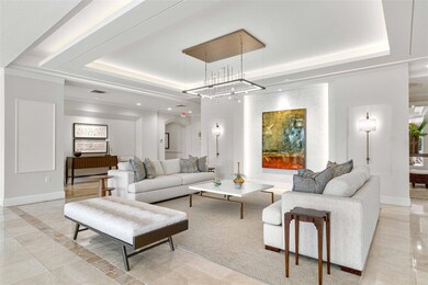 Grand Bay III's tastefully renovated lobby