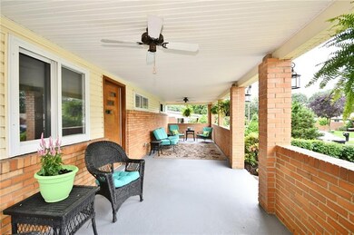 Beautiful front porch great for relaxing and enjoy