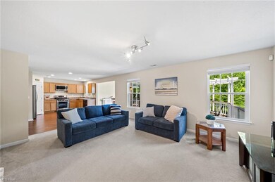 Family room open to kitchen and morning room.