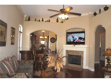 Spacious, warm and inviting great room features an