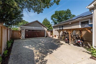 Detached 4 car garage.  Amazing space for extra ca