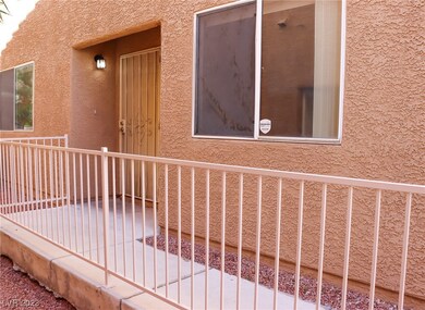 Private entrance with security door