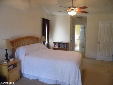 Master Bedroom - large master bedroom has double c