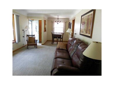 Living Room. Living room and dining area