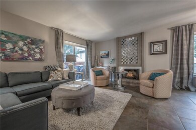 another view of the living area.