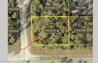 Aerial overview of property's location