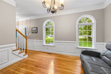 Is considered the formal dining room on the floor