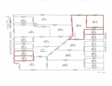 Whipple & Steamtown Lot Plat