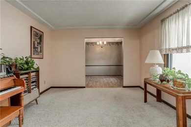 Foyer Entry Looking into Living Room and Dining Ro