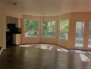 Family room with breakfast area off Kitchen