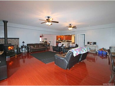 Living Room. Wow - Great open space.... behind me 