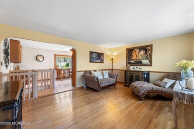 Living Room w/ Oak Floors