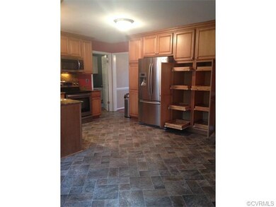 Renovated kitchen with extra cabinet space. Tons o