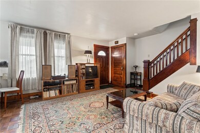 LIVING ROOM SEEN FROM DINING ROOM