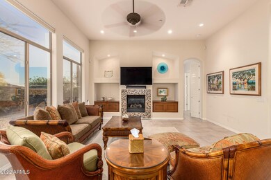Fireplace, and entertainment spaces