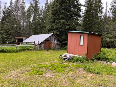 Barn and tack shed