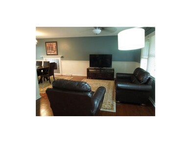 Check out the newly refinished hardwood floors don