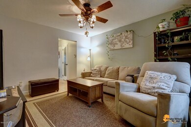 View of living area from entrance