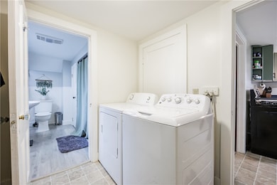 Laundry Room & 1st floor Full Bath