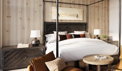 Bedroom Detail Render - Mountain Shadow