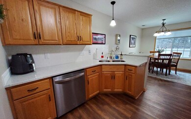 LVP flooring though out lower level