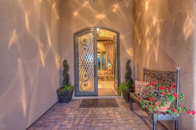 DOUBLE IRON ENTRY DOORS!