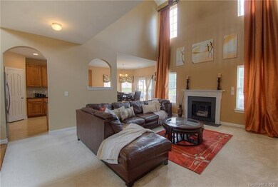 2-story living room