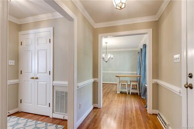 Dining room is to the left once you enter the home