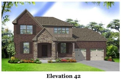 Madison Elevation 42. Photo is a rendering. Not ac