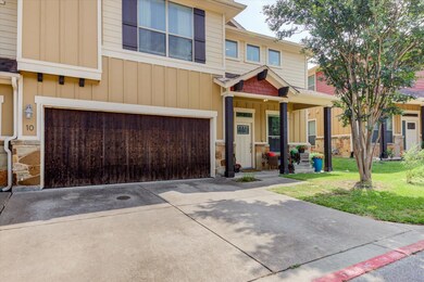 Townhome / multi-family property with an attached
