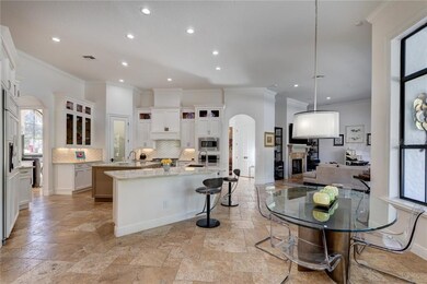 Kitchen and informal dining.
