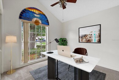 Staged office