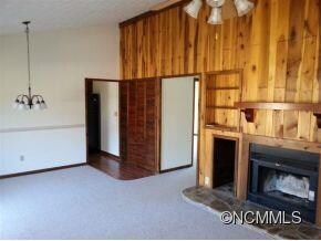 LIVING ROOM WITH FIREPLACE