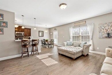 Main Living Area and Eat-in Kitchen