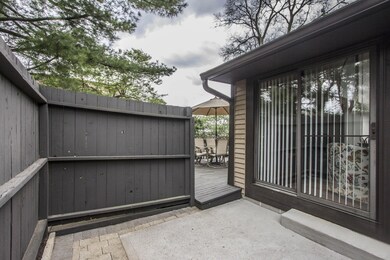 Enclosed Patio for Grilling!