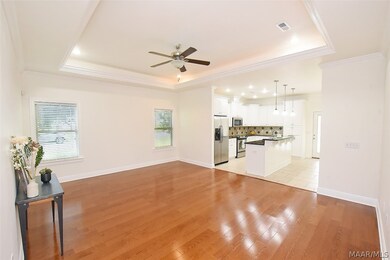 Open floor plan with tons of light and natural col