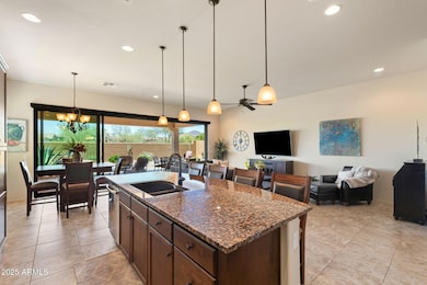 Great room with wall of glass